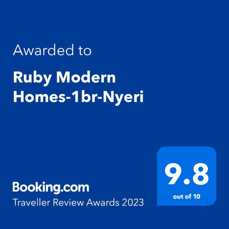 Ruby Modern Homes-1br-nyeri, King'ong'o-marriott Apartment